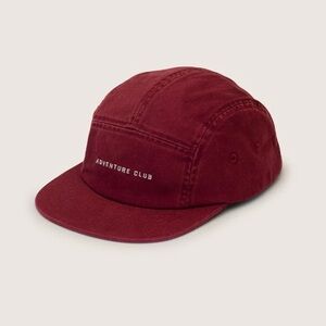Archie Maroon | 5-Panel Vintage Cap